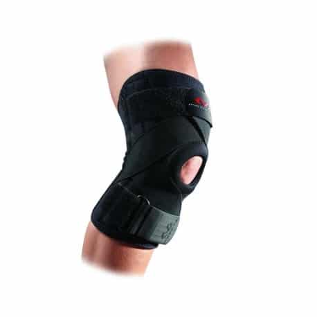GENOUILLERE AVEC BALEINES A RESSORT ET BANDES STRAP CROISEES MAC DAVID 425
